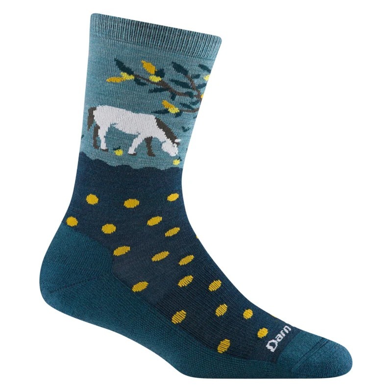Darn Tough 6105 Wild Life Crew Lightweight Cushion 女款 休閒羊毛襪 2色 [HappyOutdoor]
