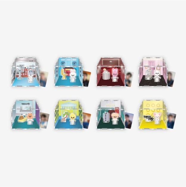 預購｜Stray Kids [THIS & THAT] 場週 壓克力收納盒 SKZOO ACRYLIC CONTAINER BOX