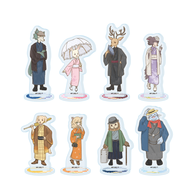 「ACG.GO」「預購」A3 Q版壓克力迷你立牌 《BEASTARS 最終季》 03 Kimono Ver. (Graff Art) (整盒8入)