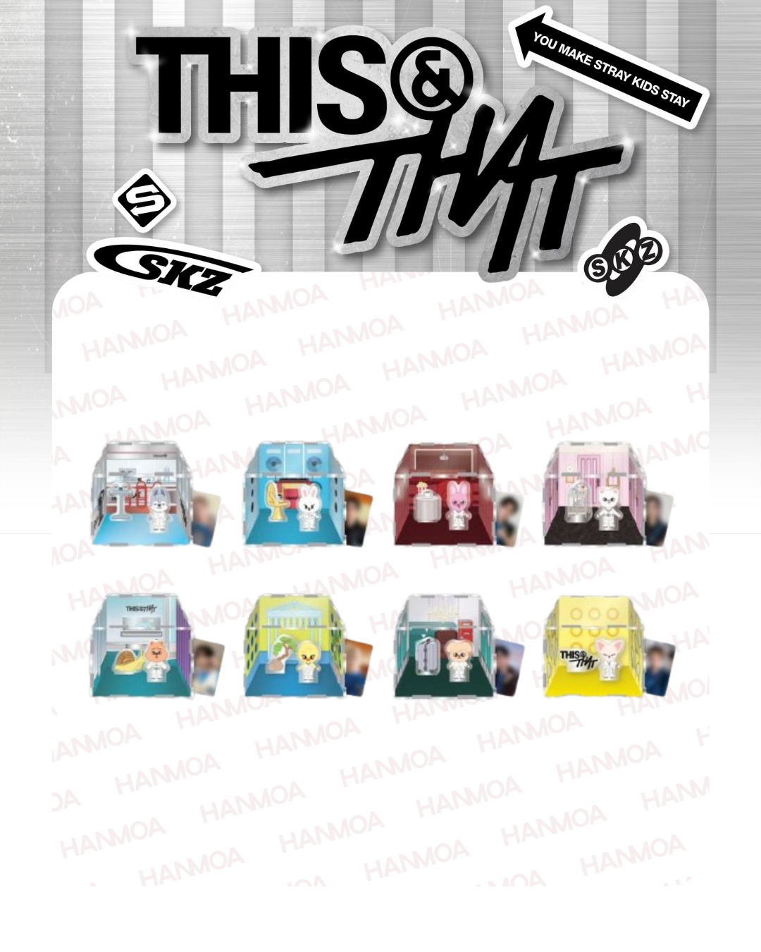 預購｜Stray Kids [THIS & THAT] 場週 壓克力收納盒 SKZOO ACRYLIC CONTAINER BOX