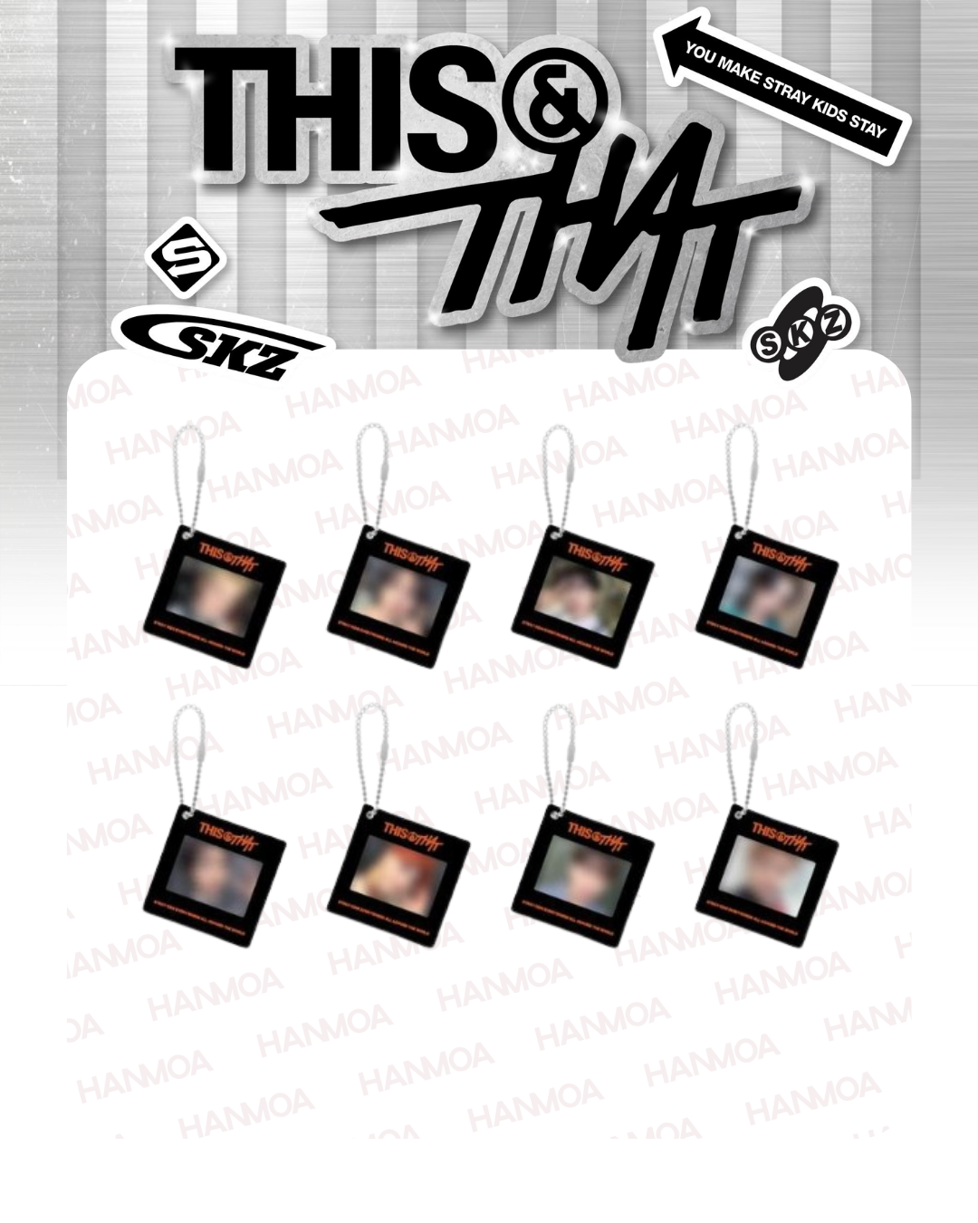 預購｜Stray Kids [THIS & THAT] 場週 照片鑰匙圈 PHOTO KEYRING