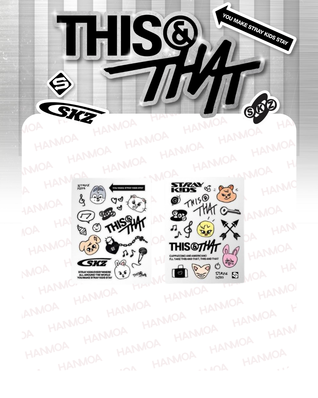 預購｜Stray Kids [THIS & THAT] 場週 紋身貼紙 TATTOO STICKER