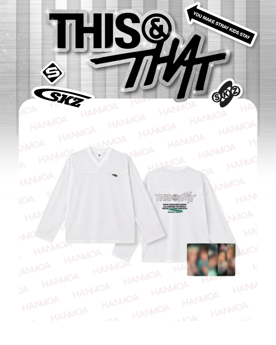 預購｜Stray Kids [THIS & THAT] 場週 薄長袖 MESH LONG SLEEVE