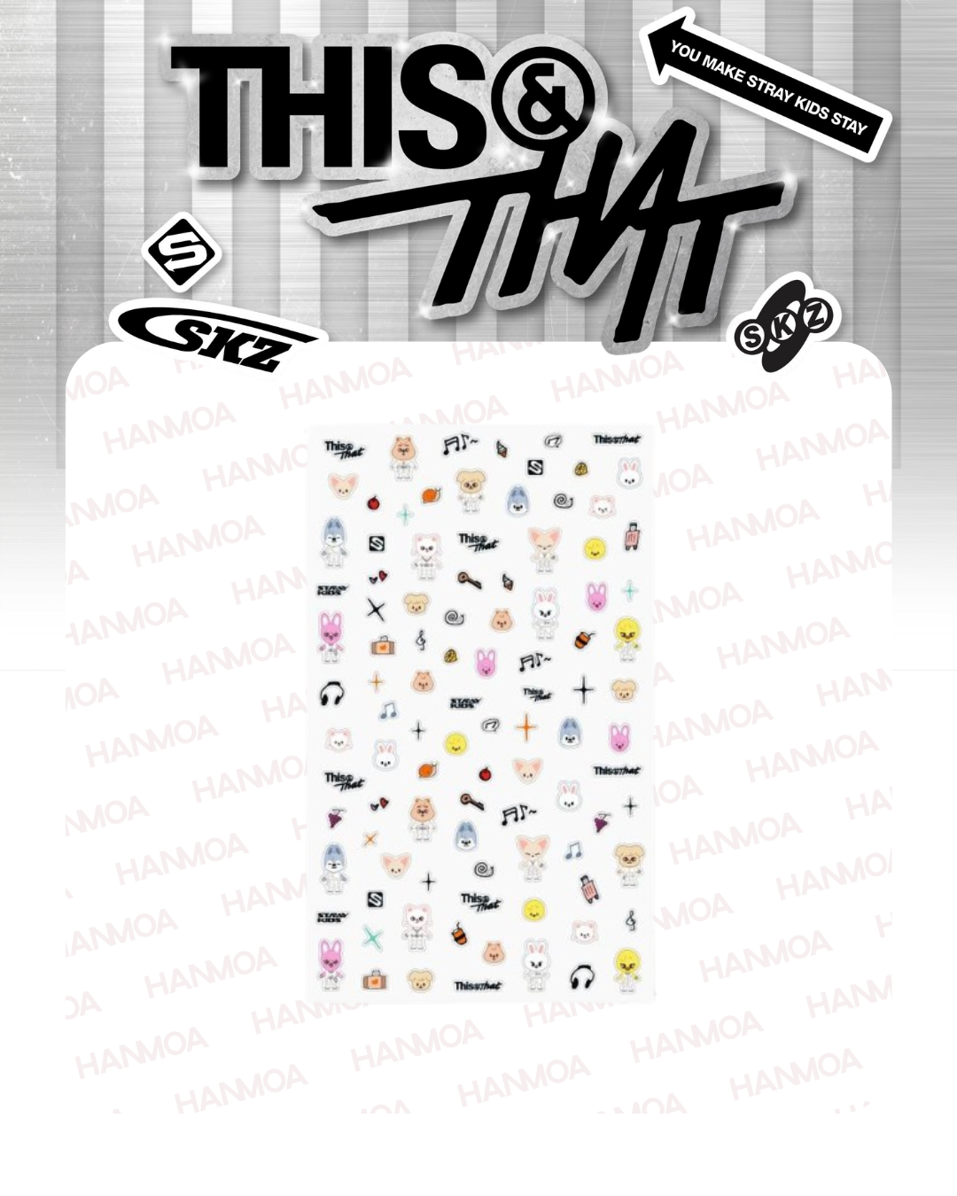 預購｜Stray Kids [THIS & THAT] 場週 微型貼紙 SKZOO MICRO STICKER