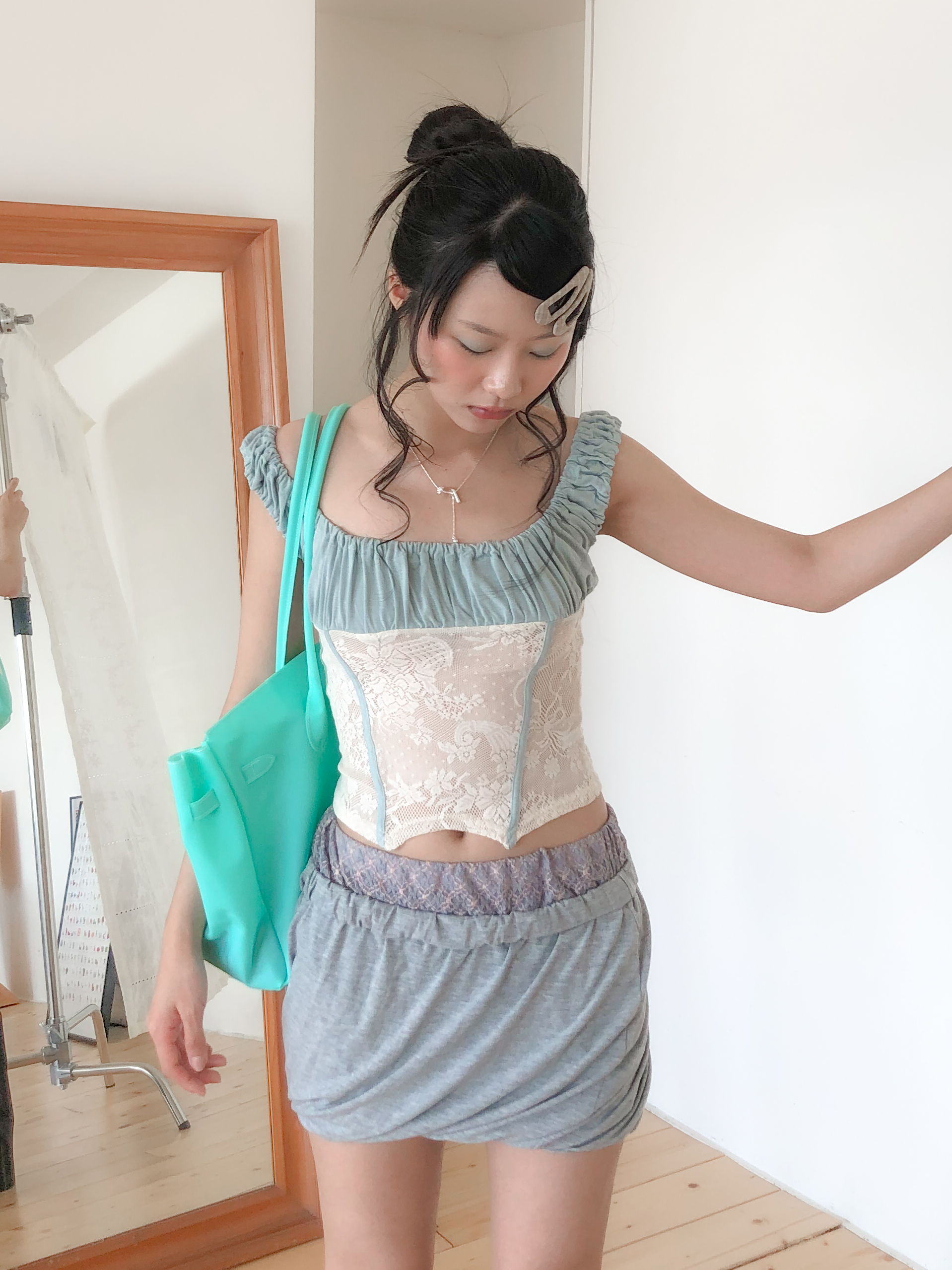 prive sleeveless top #上衣