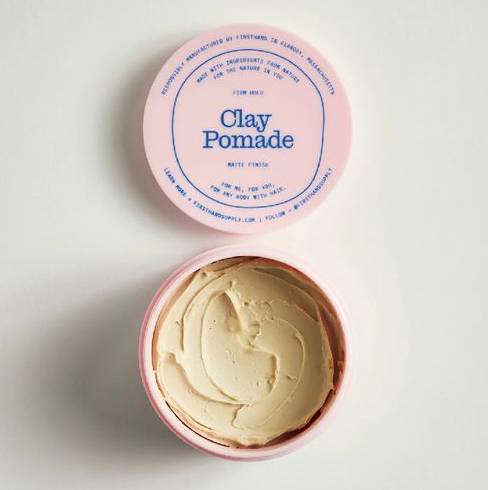 美國 FIRSTHAND SUPPLY | CLAY POMADE 天然啞色混合髮泥髮油 3oz