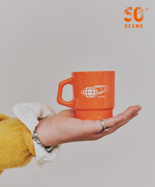 Fire-King × BEAMS / ADVERTISING MUG
