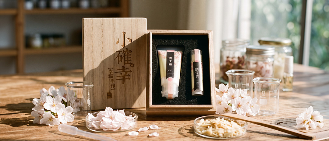 櫻花潤手霜,潤唇膏,櫻花香,護膚品,香港護膚品,香港品牌,香港製造 ,手工護膚品,香港手作,保濕滋潤,質感生活,客製化禮物,好物分享,HKigshop,小確幸,潤手,潤唇,hkig,ighk,hkgift,gifthk,櫻花,sakura,