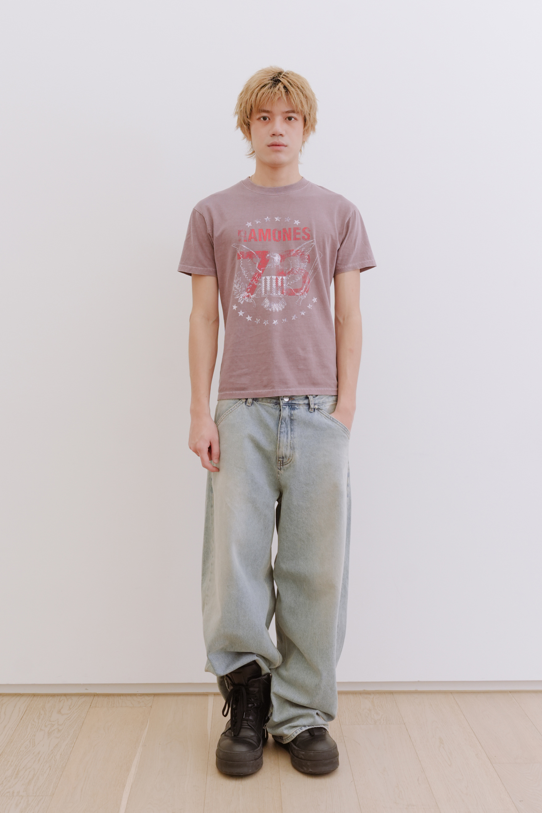 76 pigment tee #上衣