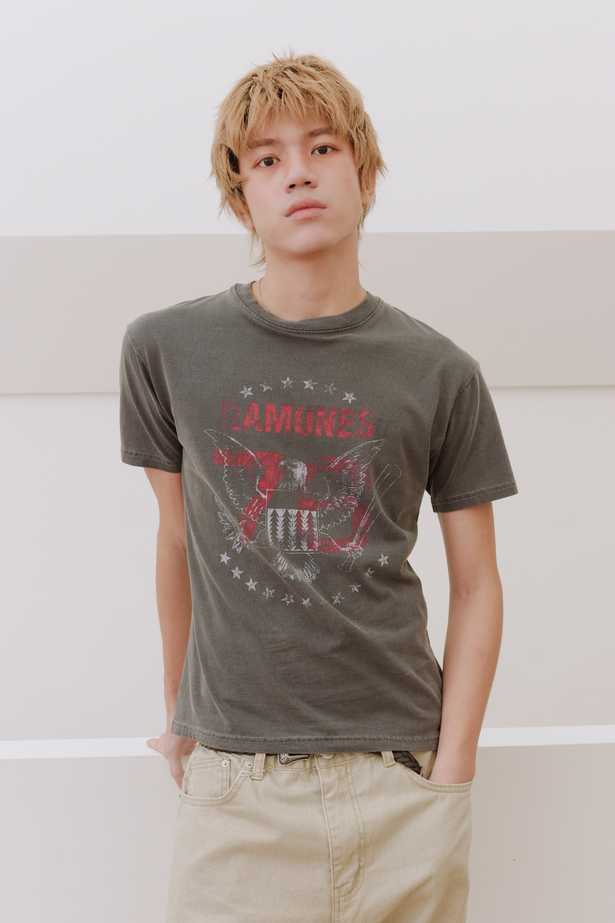 76 pigment tee #上衣