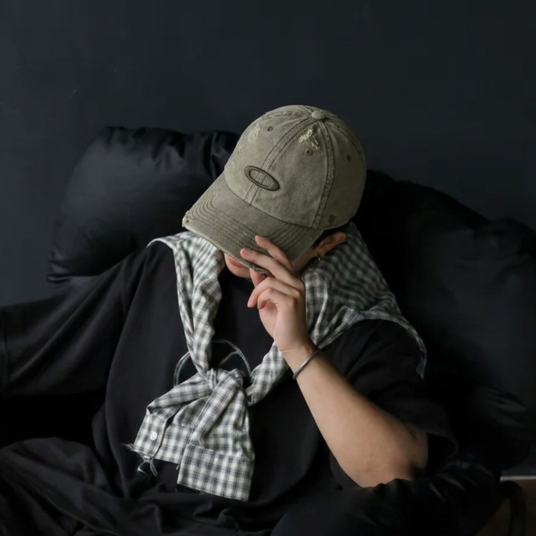 “代購” Oakley‘47 Reserve Distressed Cap 復古 水洗做舊老帽