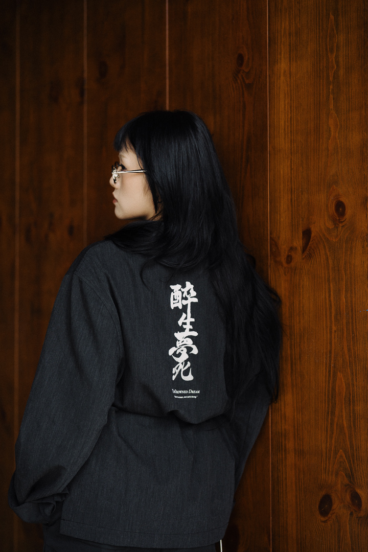 Drunken Dream Linen Sleeve Blazer｜Black｜Hong Kong Original Design
