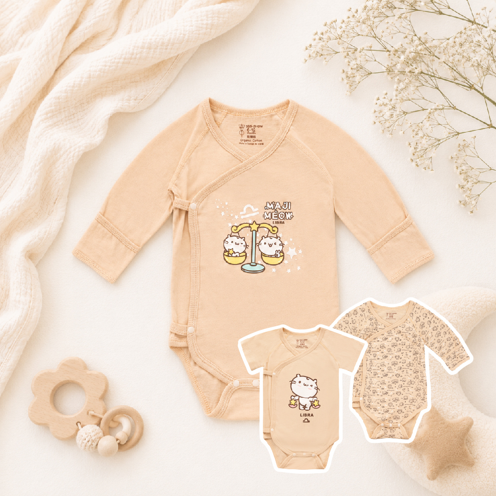 Libra Majimeow microcosm Babysuit Gift Box