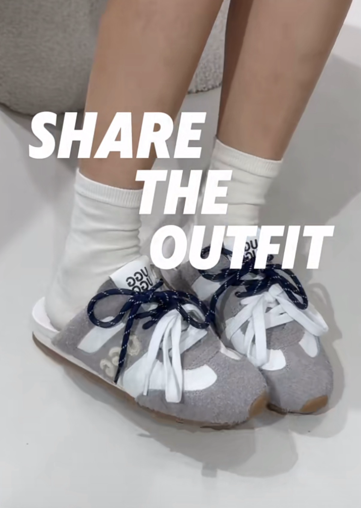 UGG53 Grey -M