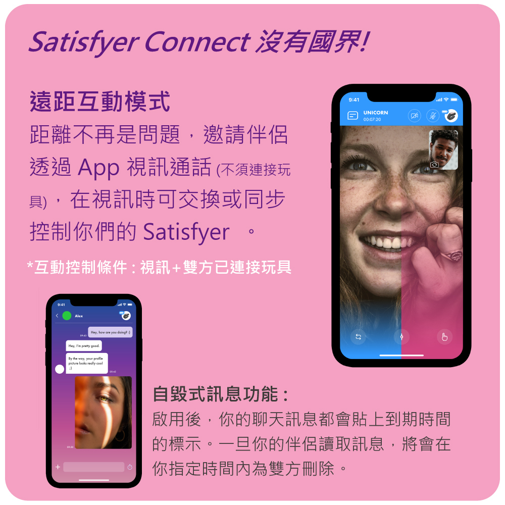 Satisfyer Mono Flex 兔耳型震動按摩棒