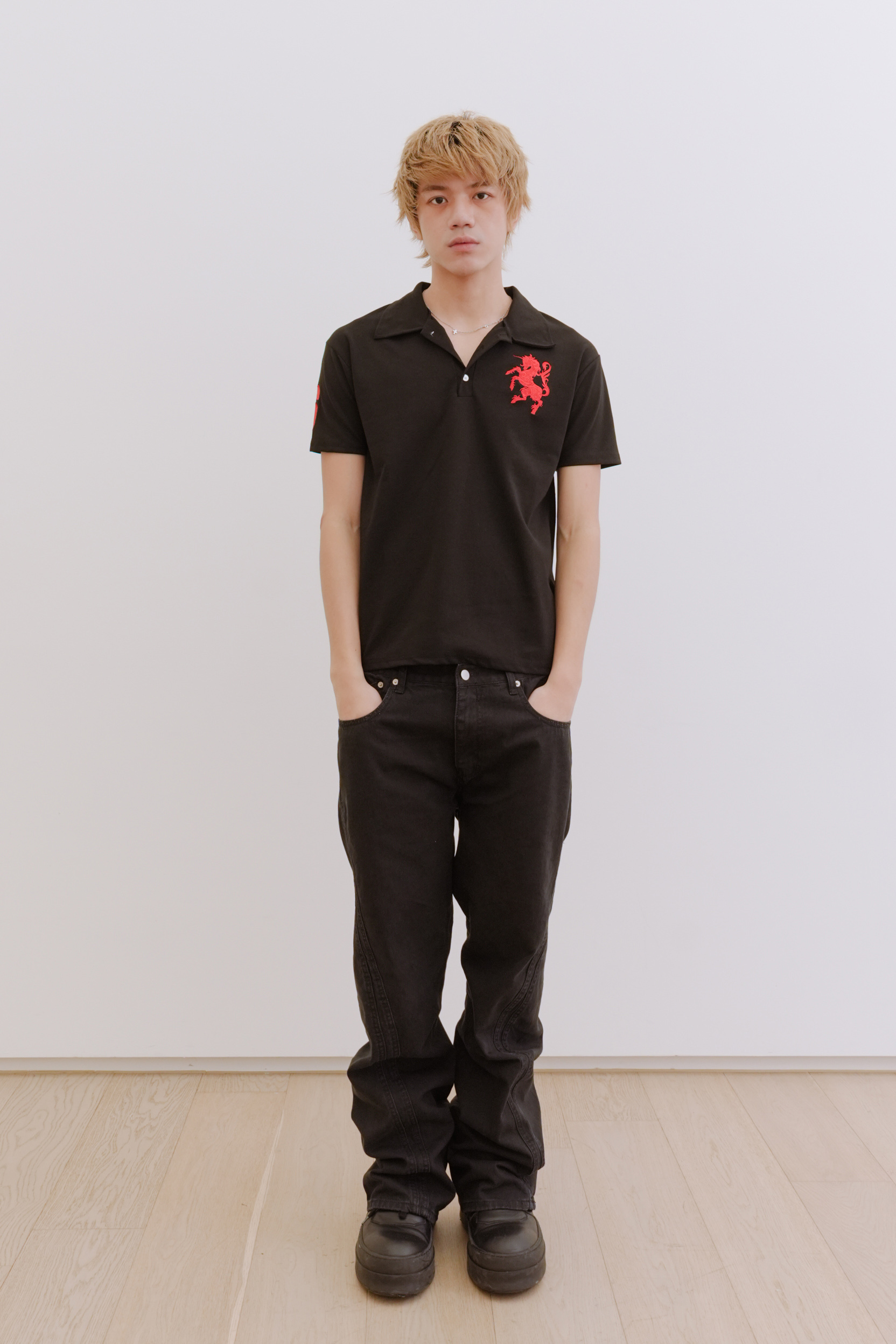 horse polo shirt #上衣