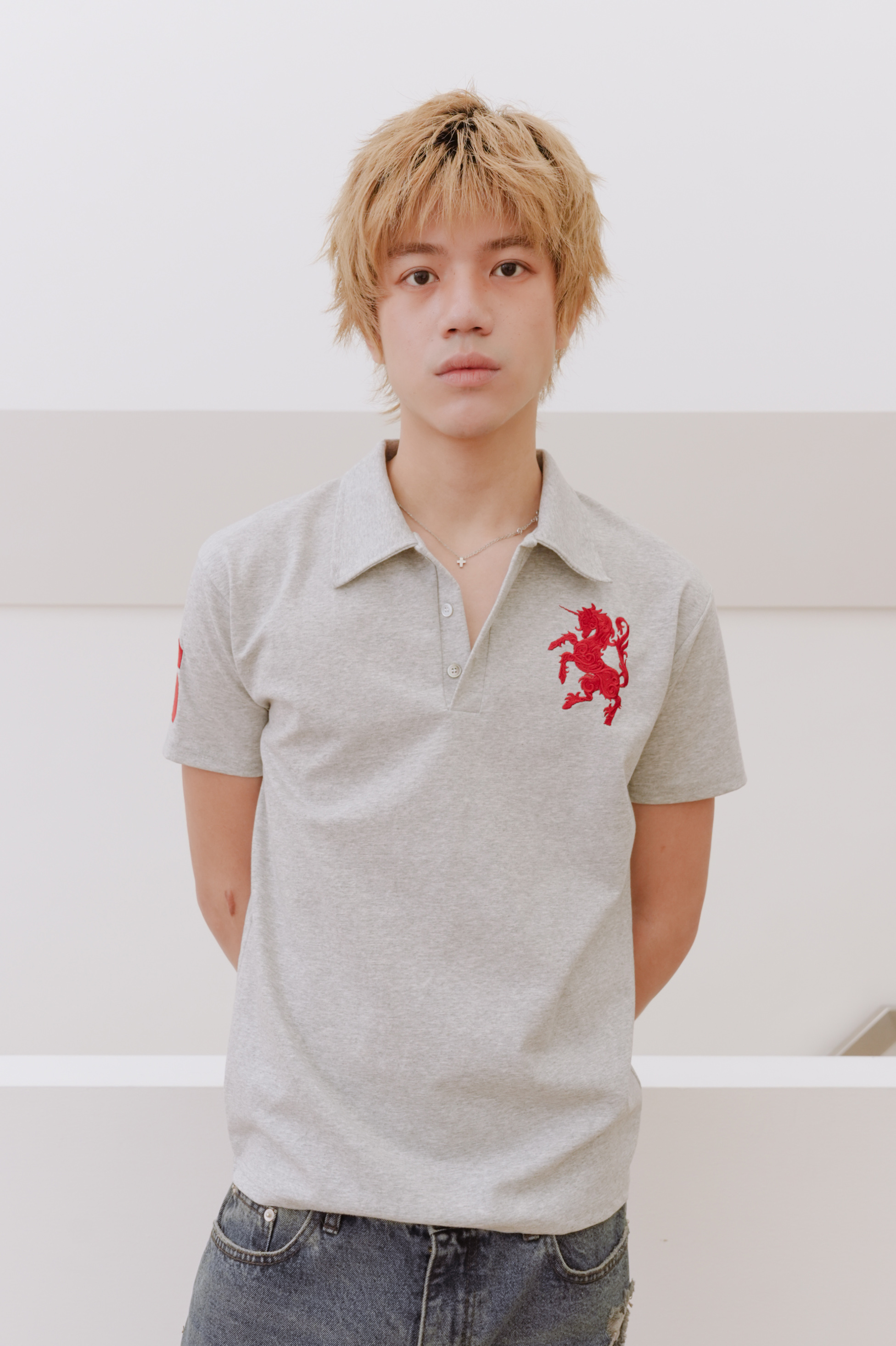 horse polo shirt #上衣