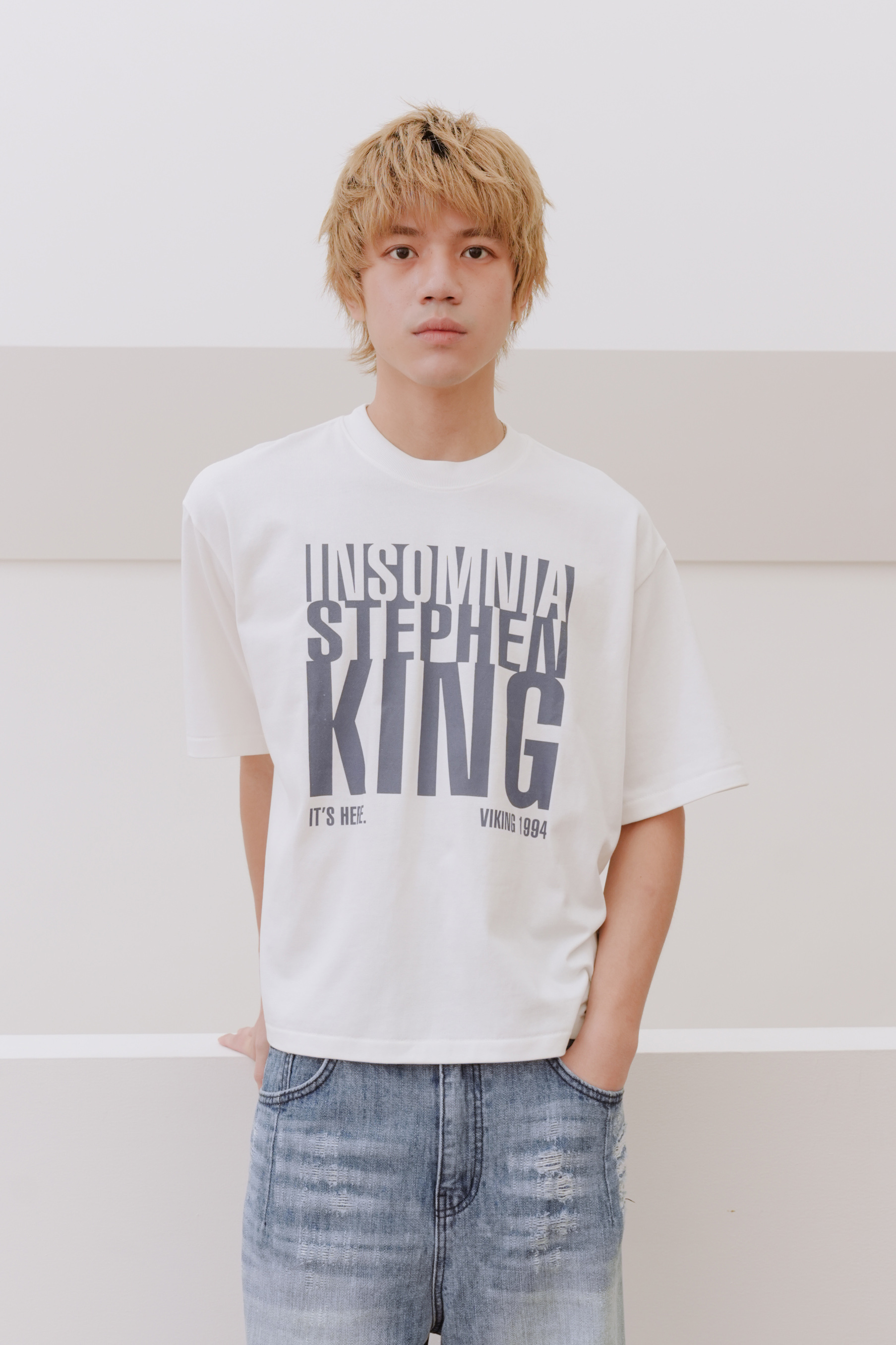 king pigment crop tee #上衣