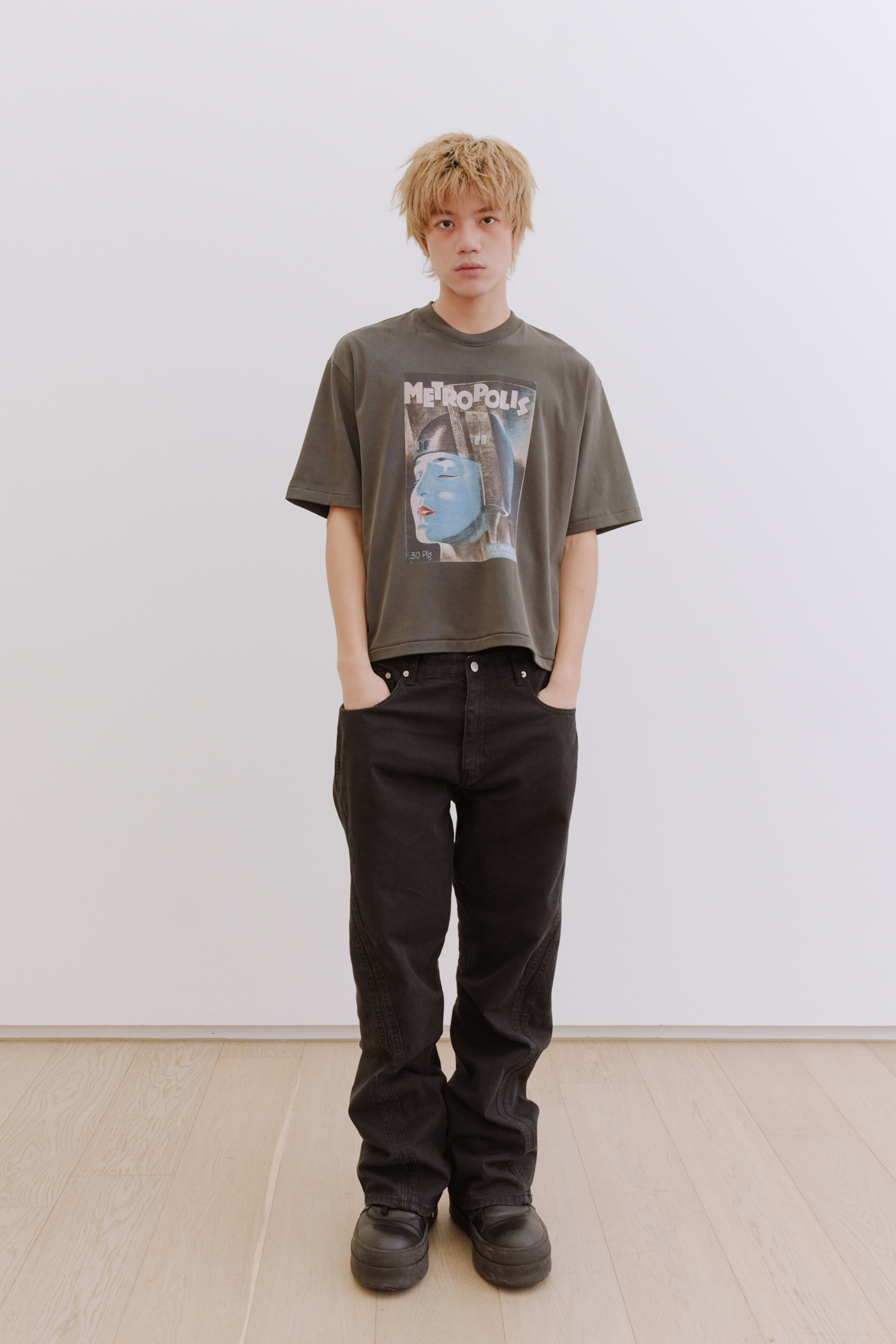 metropolis pigment tee #上衣