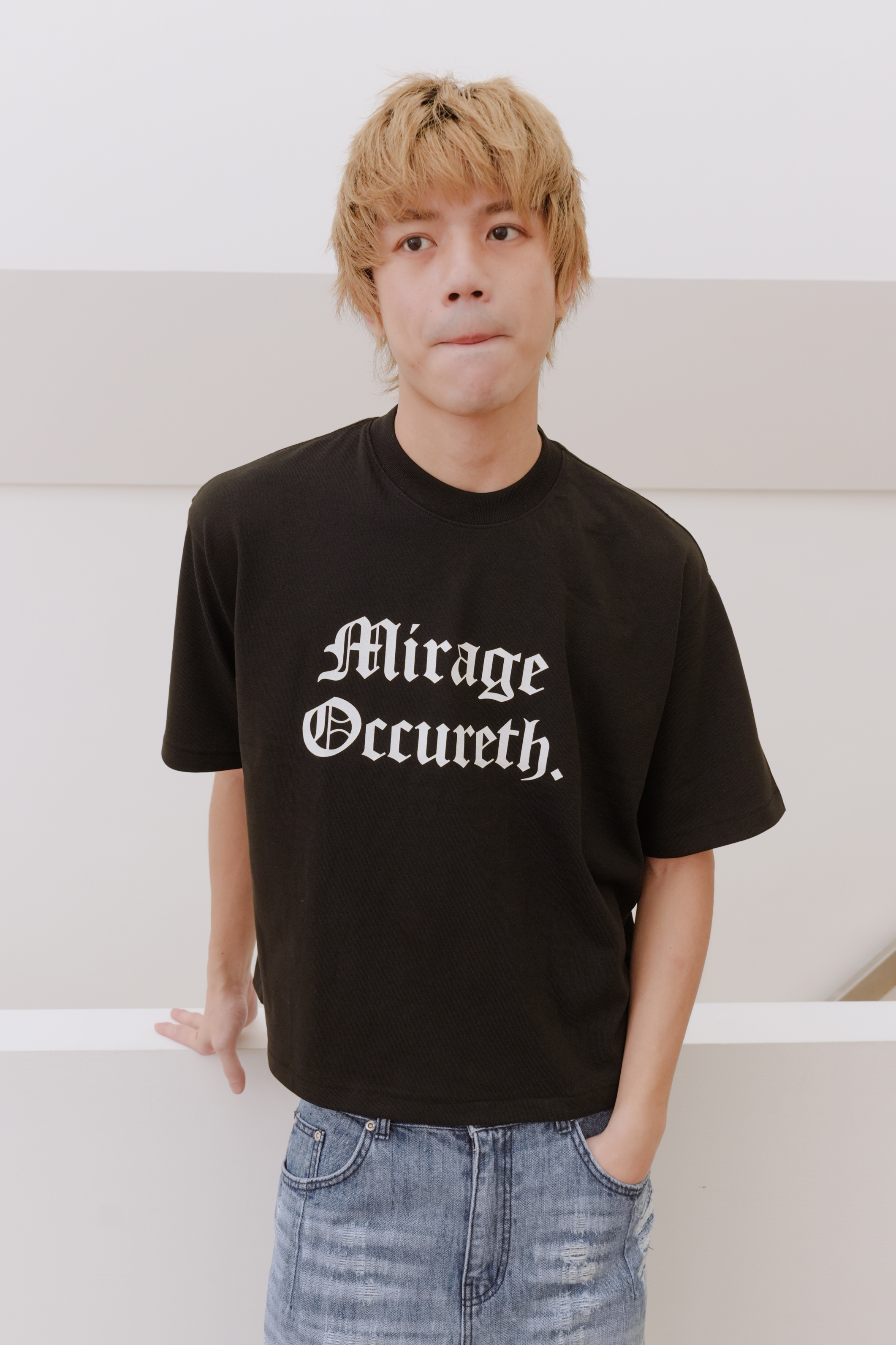 mirage crop tee #上衣