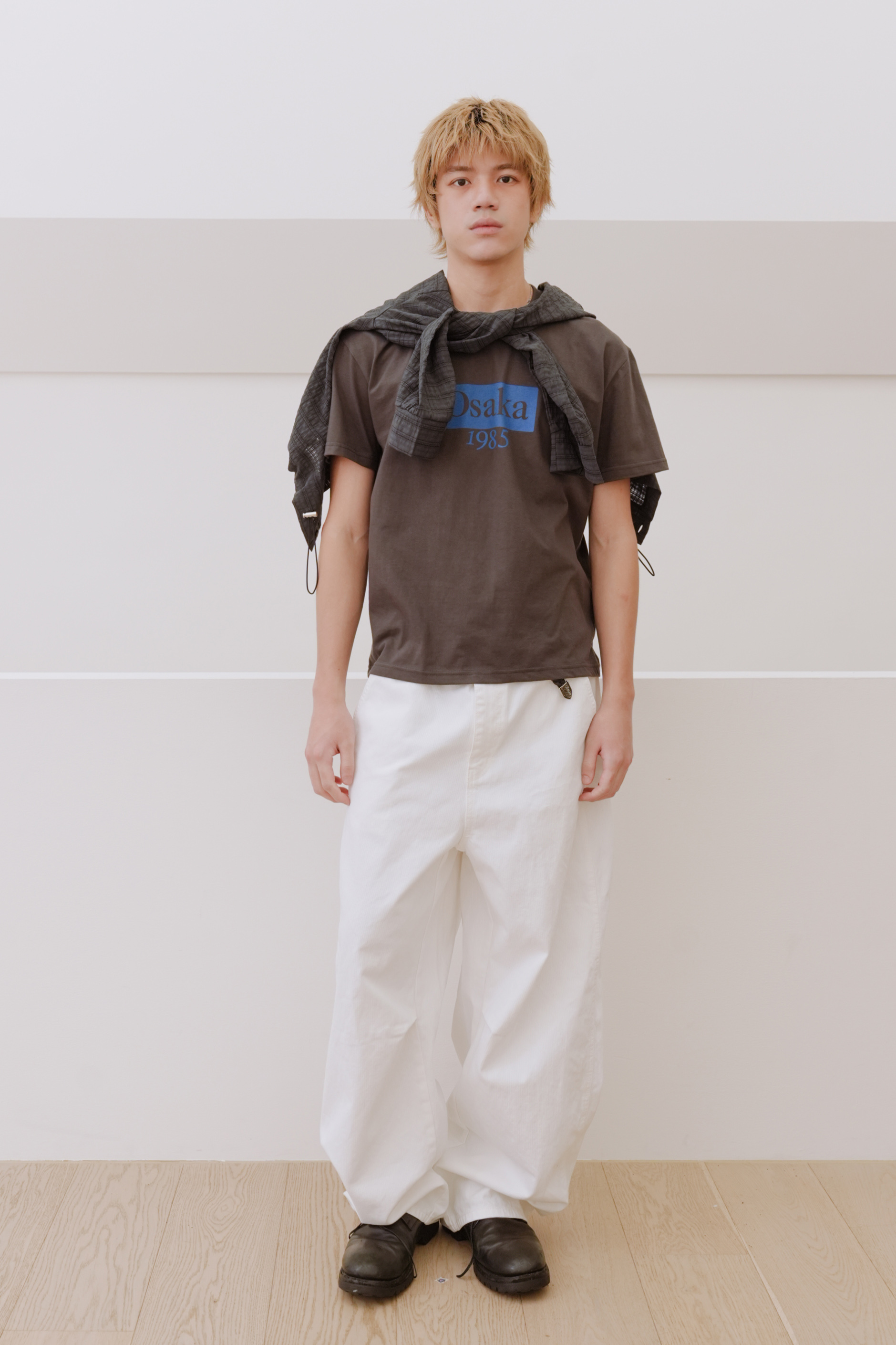 osaka crop tee #上衣