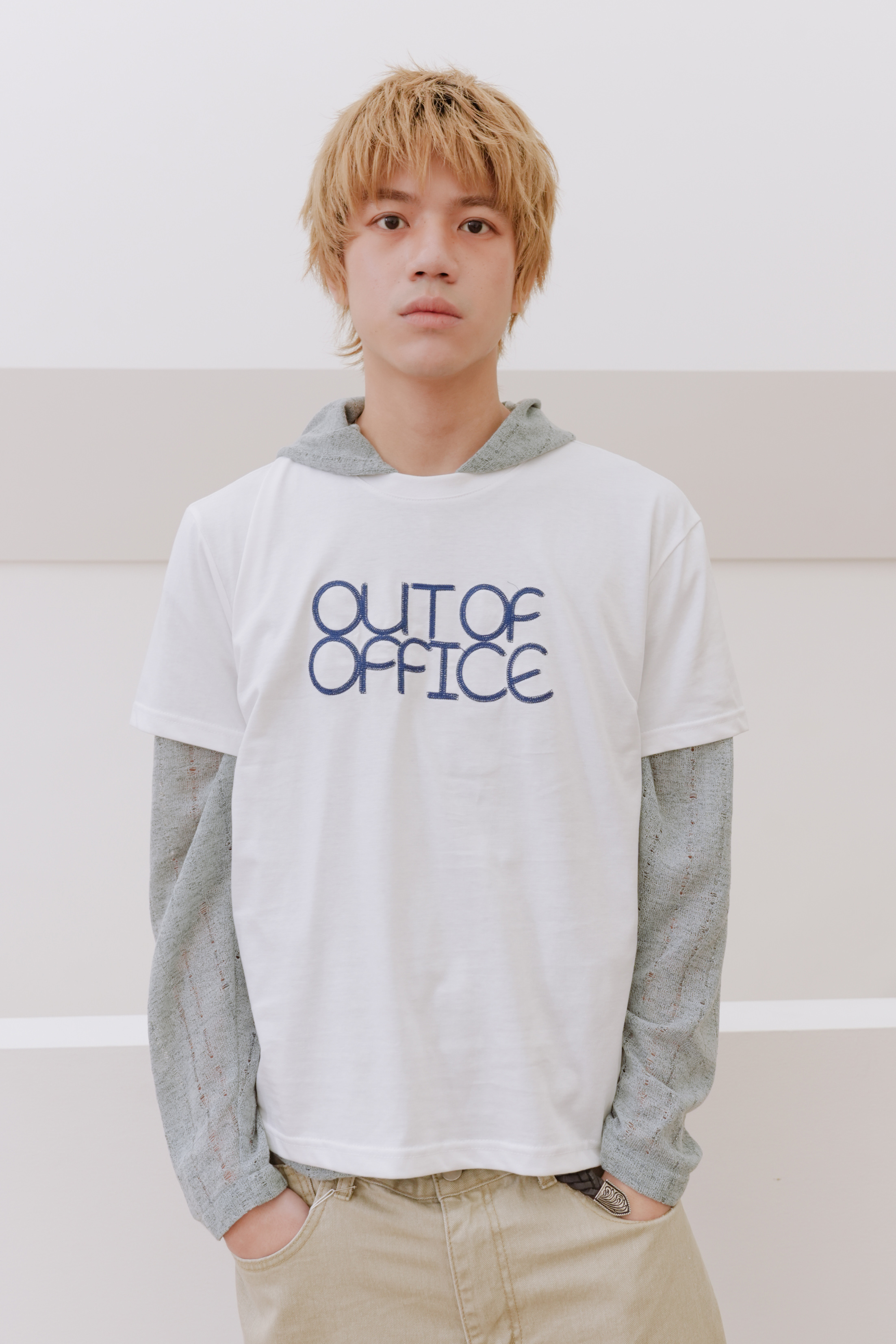 out of office crop tee #上衣