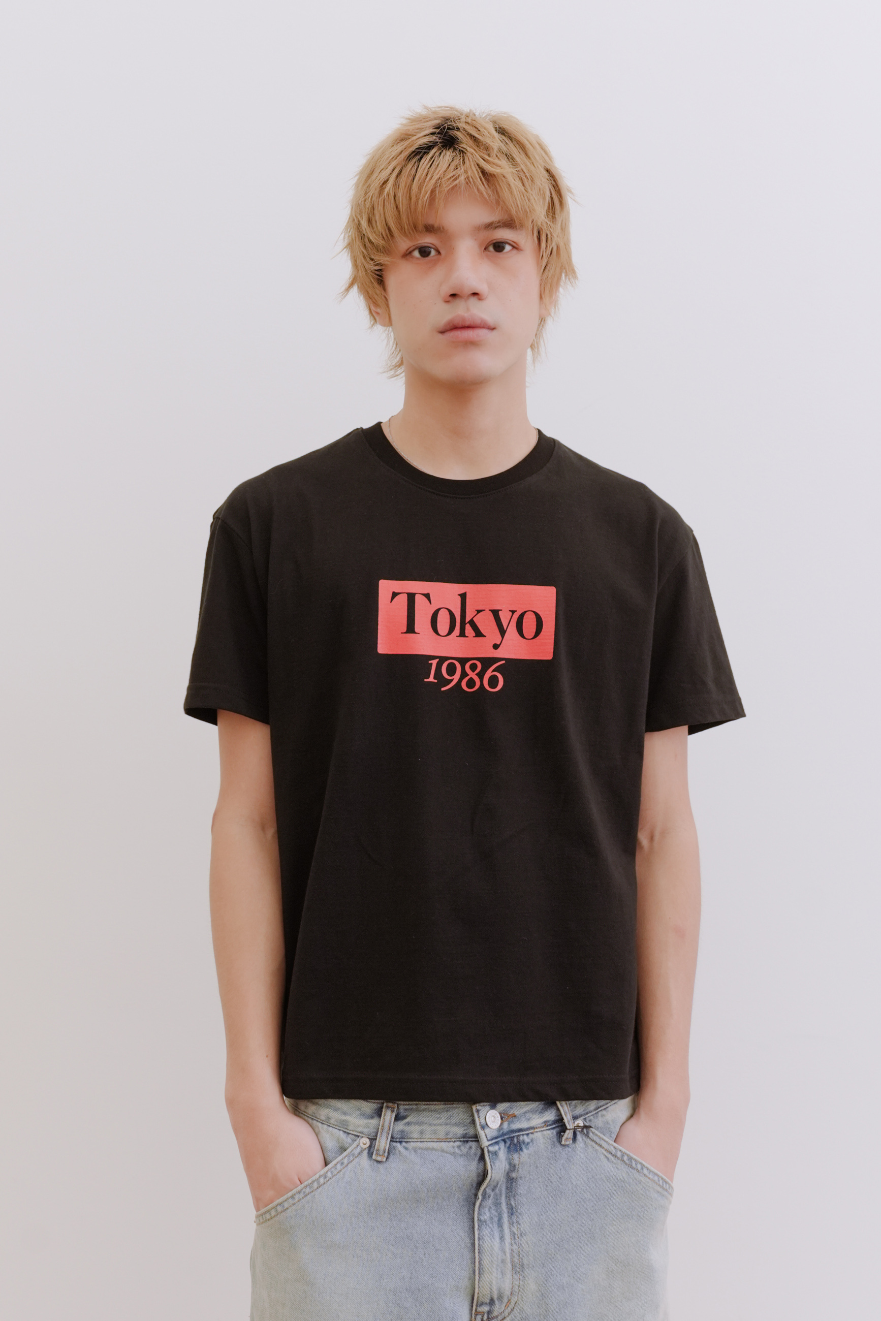 tokyo crop tee #上衣