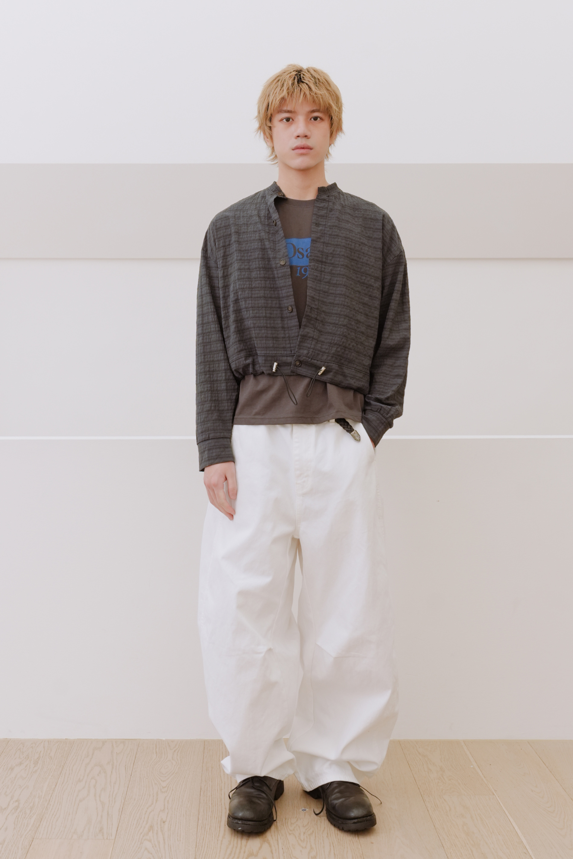 vin chaud check cardigan #罩衫