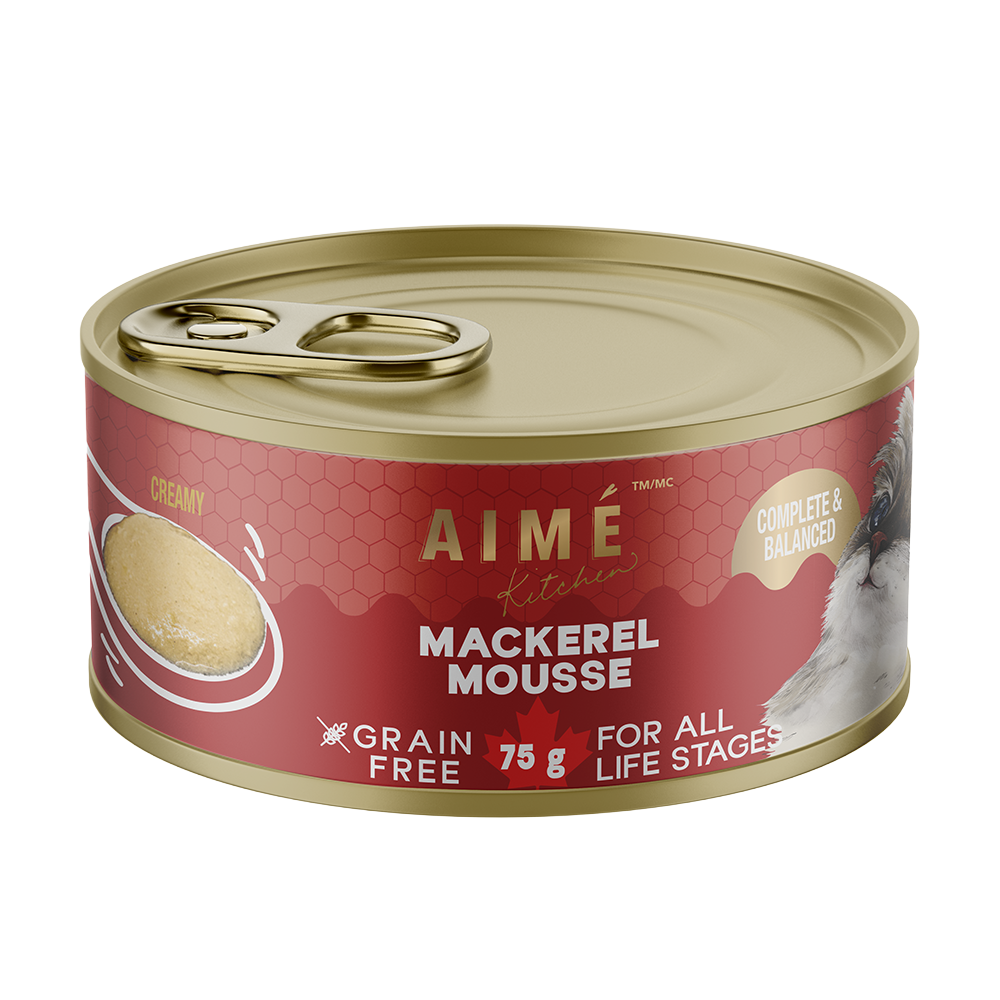 Aime Kitchen - 無穀殿堂主食系列 - 濃滑鯖魚 Mousse (深紅) 75g