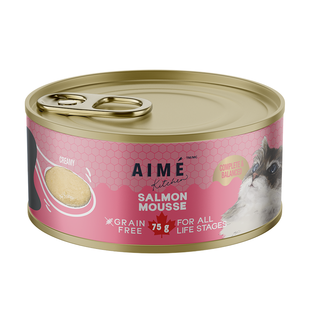Aime Kitchen - 無穀殿堂主食系列 - 香滑三文魚 Mousse (粉紅) 75g