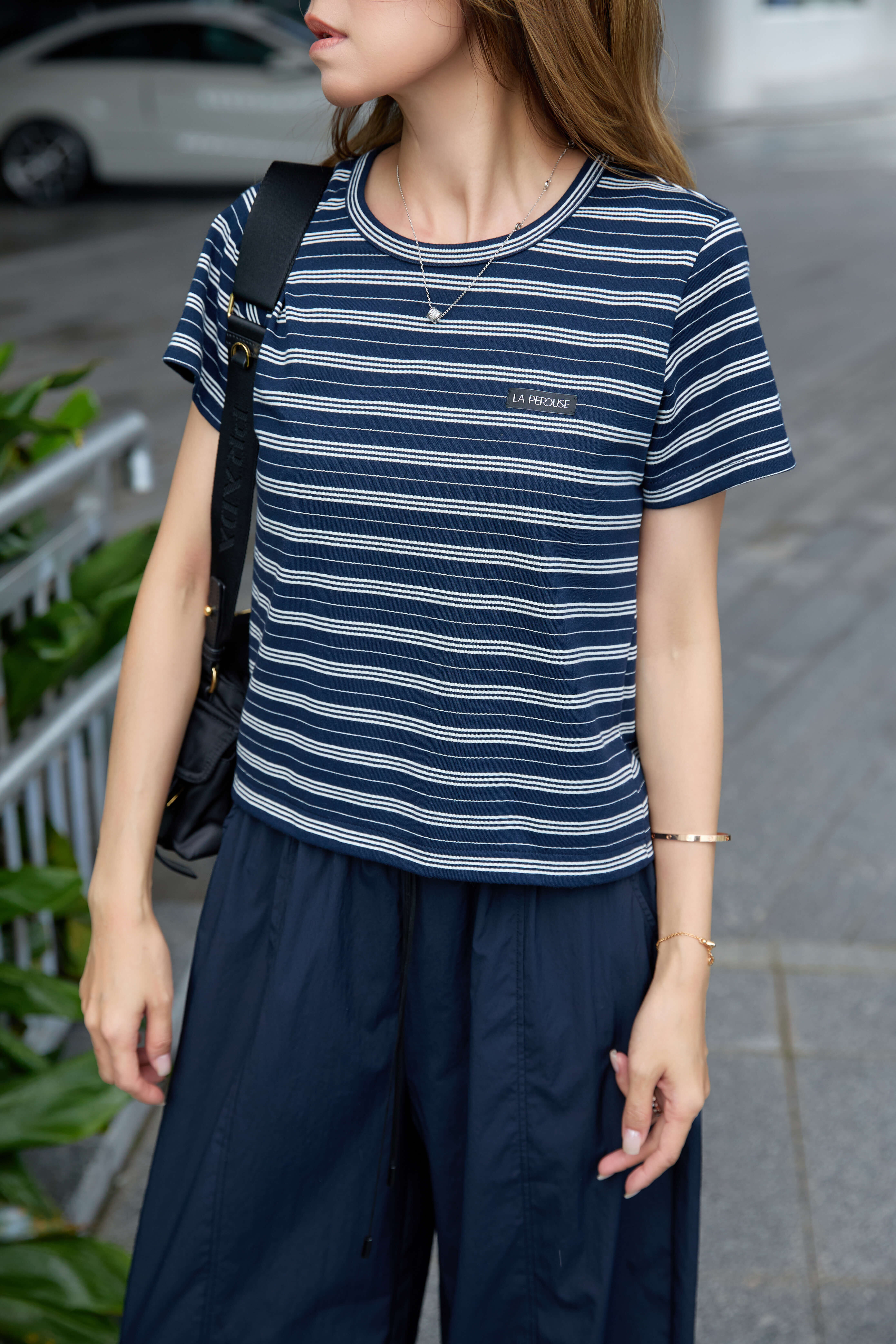 Striped Cropped Tee_TP269L05