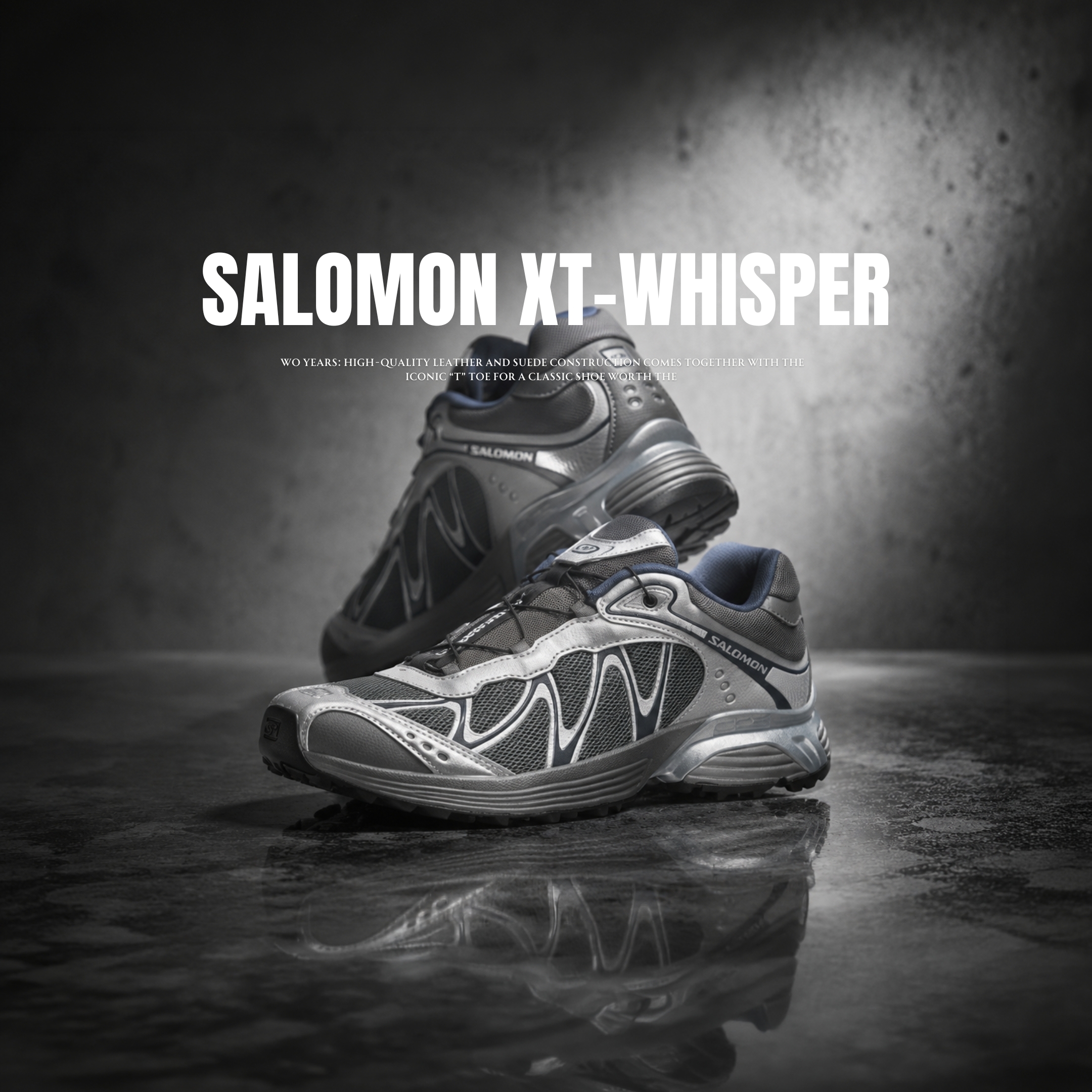 NICEDAY 代購 Salomon XT-WHISPER 灰 灰銀 銀灰 復古 機能 慢跑 運動 L49219300