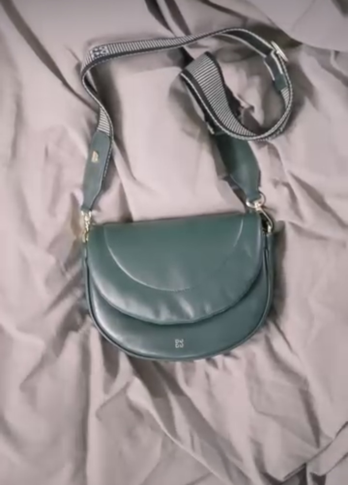Dudu Leather bag - Panarea 534-6047-64 Mangrove
