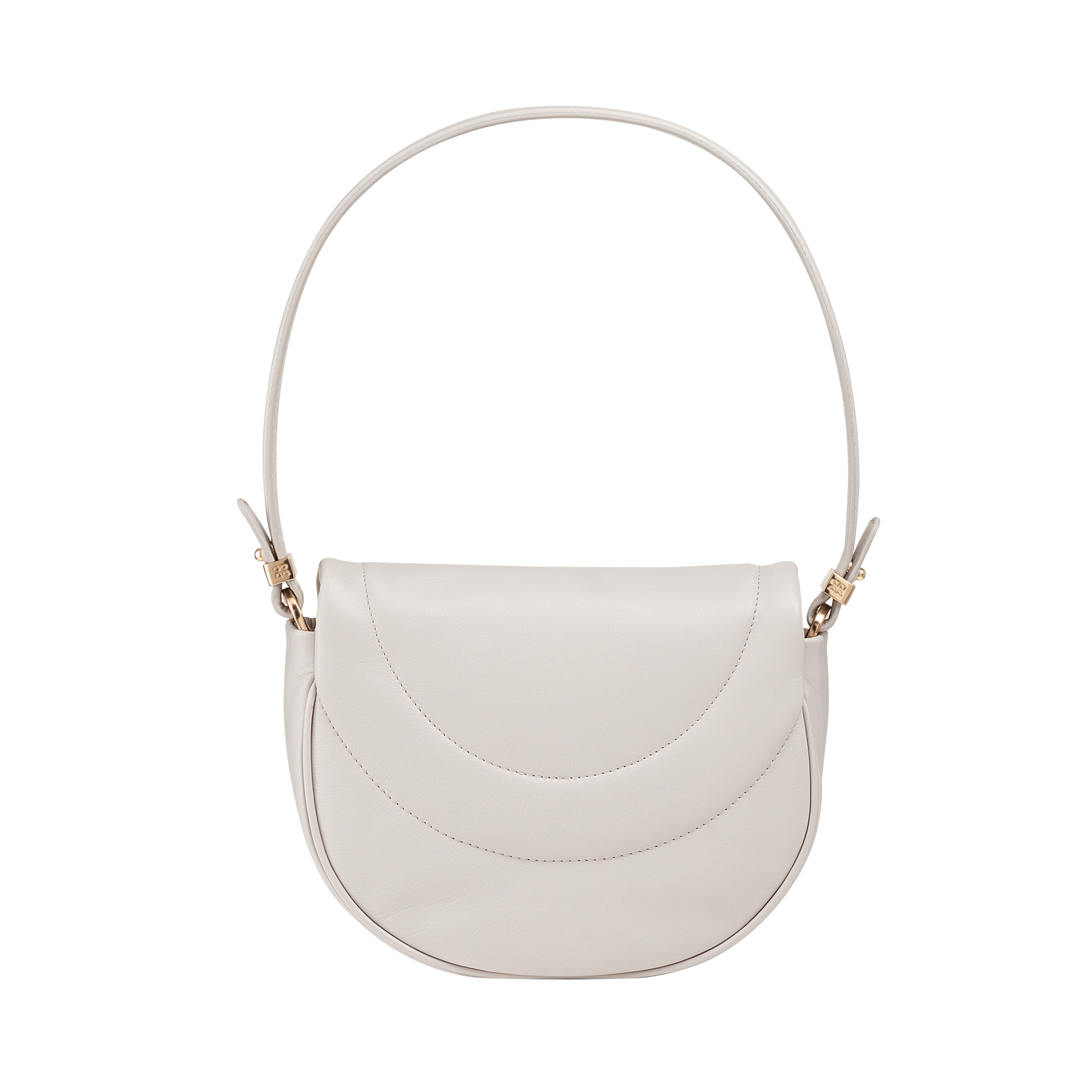 Dudu Leather bag - Panarea 534-6047-39 Pearl Grey