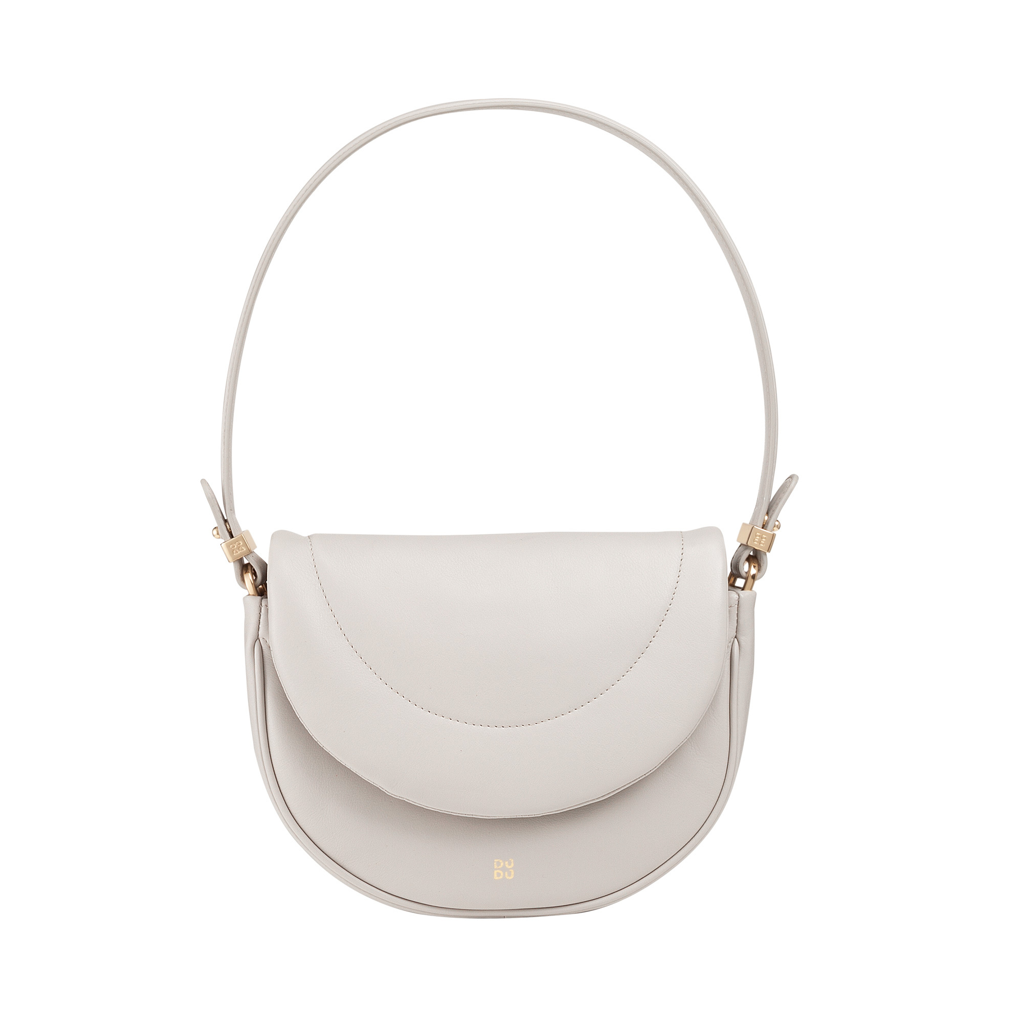 Dudu Leather bag - Panarea 534-6047-39 Pearl Grey