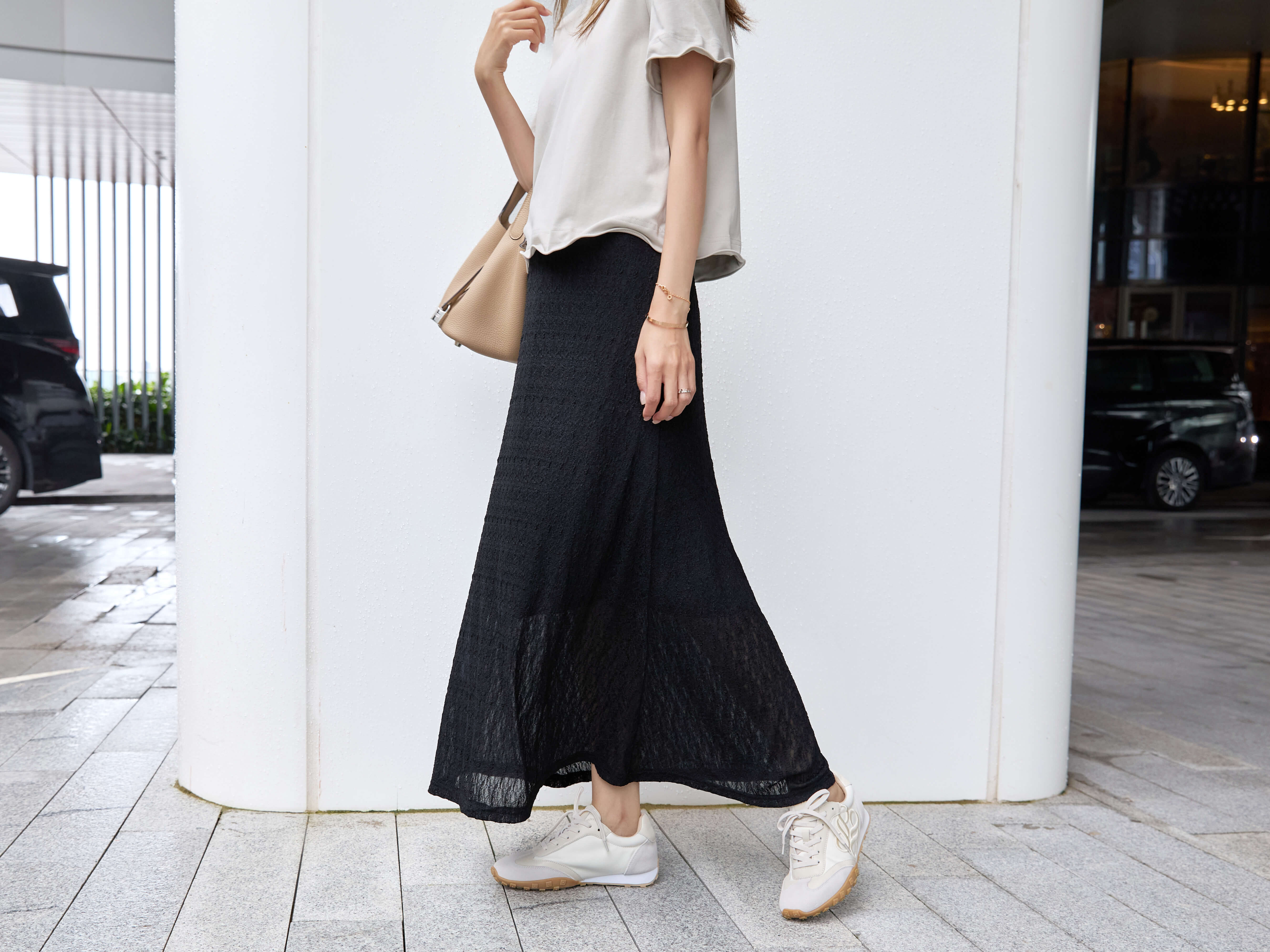 Soft Lace Midi Skirt_SK268L21