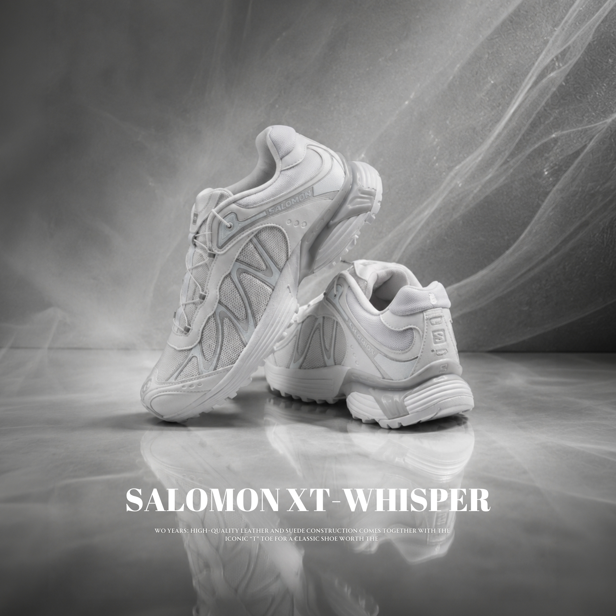 NICEDAY 代購 Salomon 索羅門 XT-Whisper 白色 白 白灰 機能 慢跑 運動 工裝 L47761900