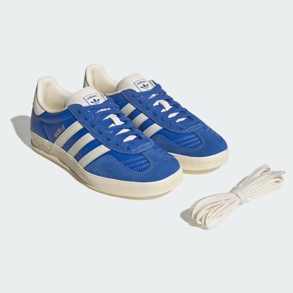 Adidas 愛迪達 Gazelle Indoor JQ8383 男女 休閒鞋 復古 皮革 流行 藍 經典