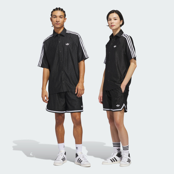Adidas 愛迪達 Jacquard Short KA9361 男女 短褲 運動短褲 休閒短褲 黑 寬鬆