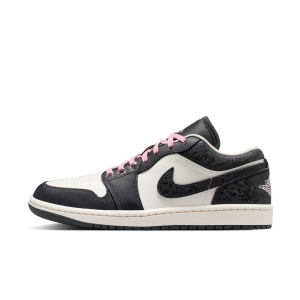 Nike 耐吉 WMNS Air Jordan 1 Low SE II0595-001 女 休閒鞋 復古鞋 媒黑 粉