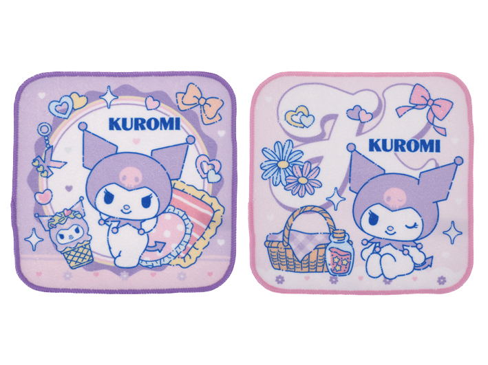 Kuromi 迷你方巾2條裝 9-7945-13