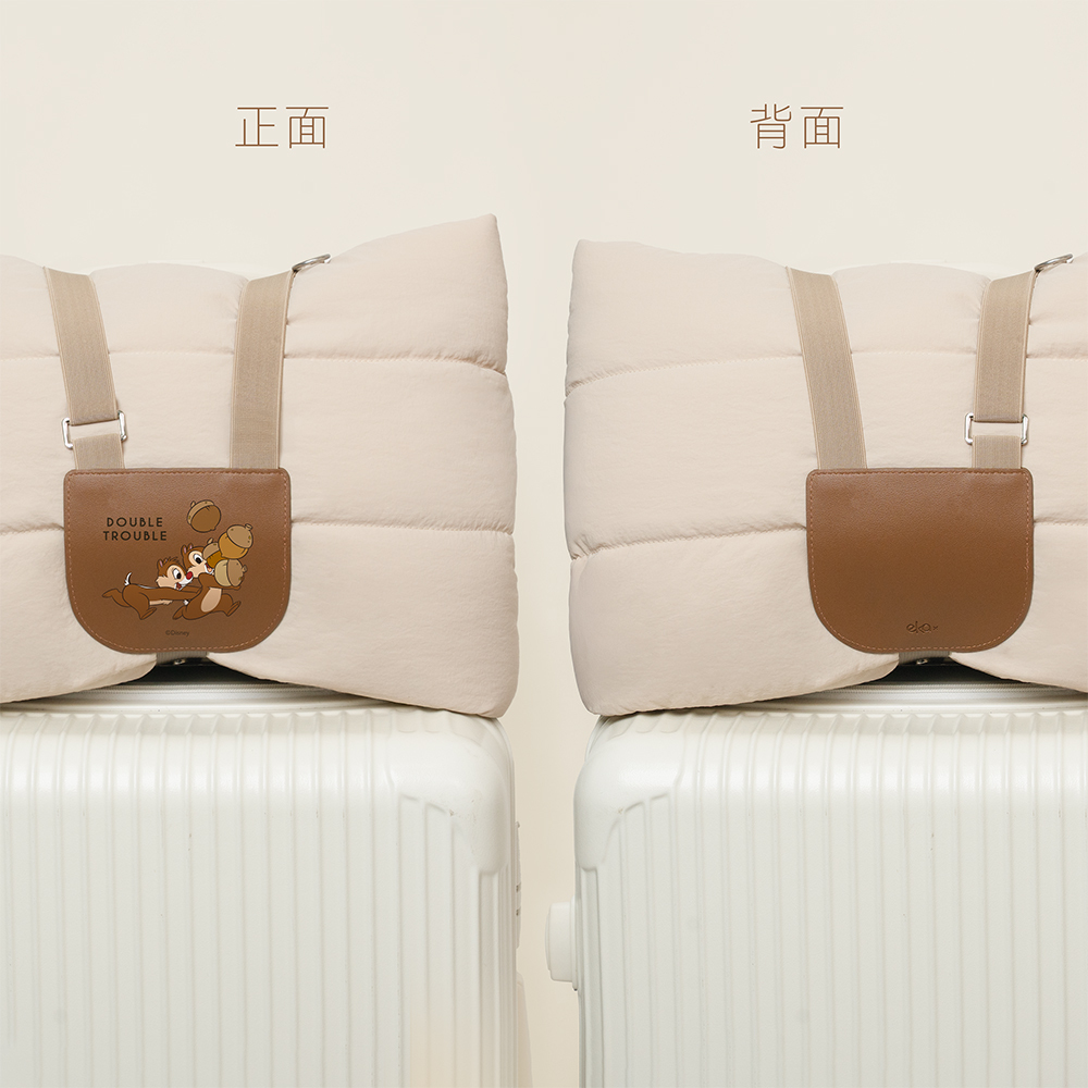 小熊維尼-Lite 皮革防滑行李固定帶【正版授權】