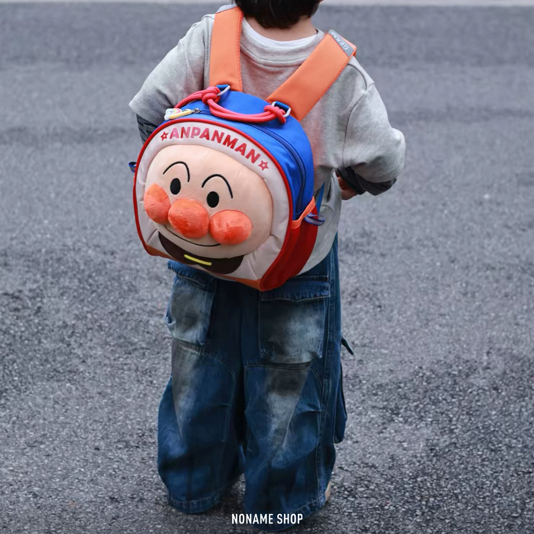 ANPANMAN 麵包超人 造型 復古 雙肩包 後背包 小孩 幼兒 四款