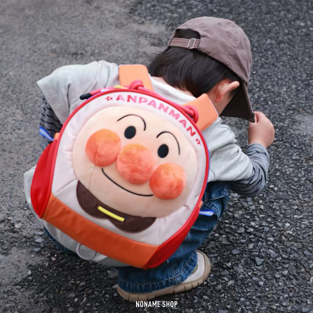 ANPANMAN 麵包超人 造型 復古 雙肩包 後背包 小孩 幼兒 四款