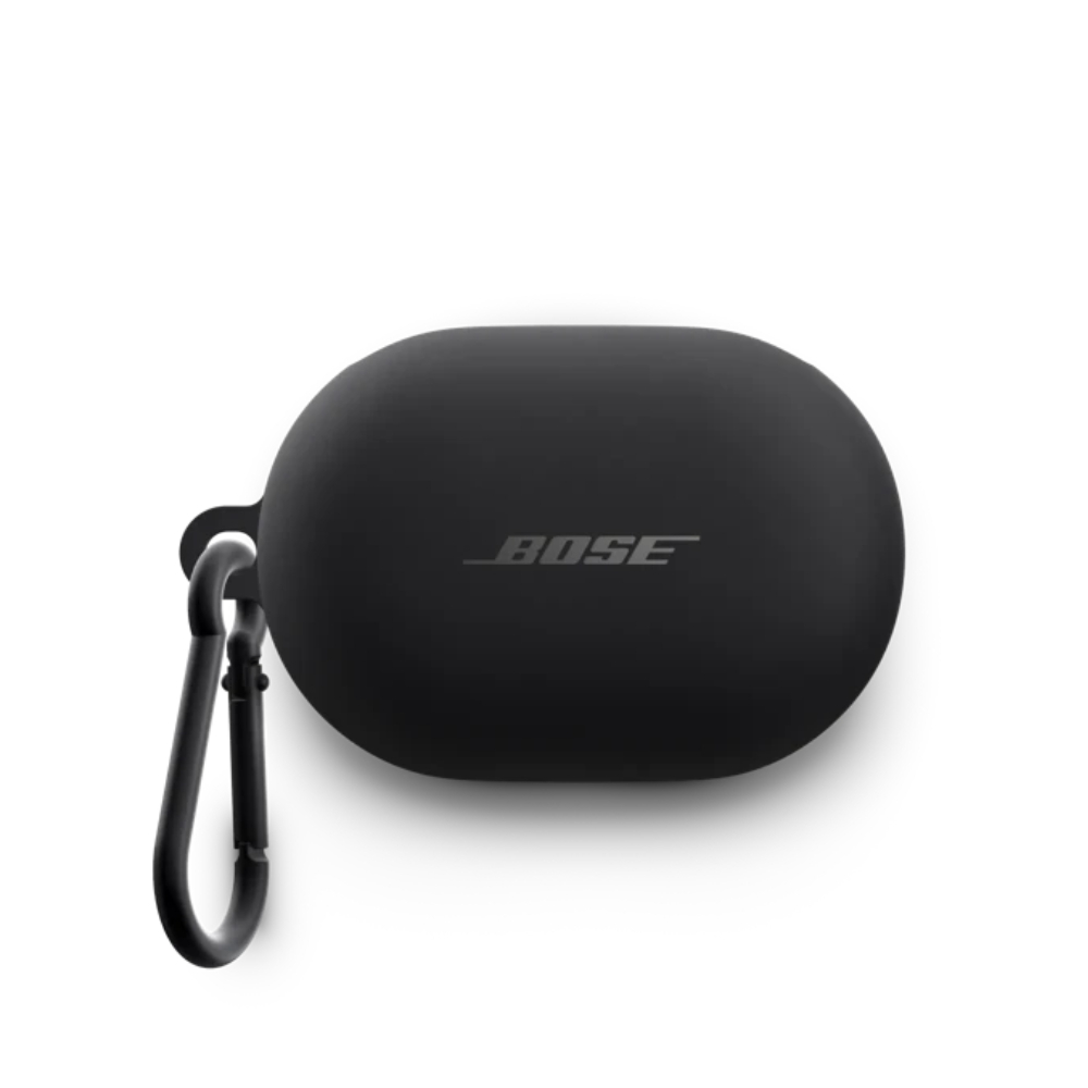 【BOSE】QuietComfort 消噪耳塞 矽膠充電盒保護套 經典黑