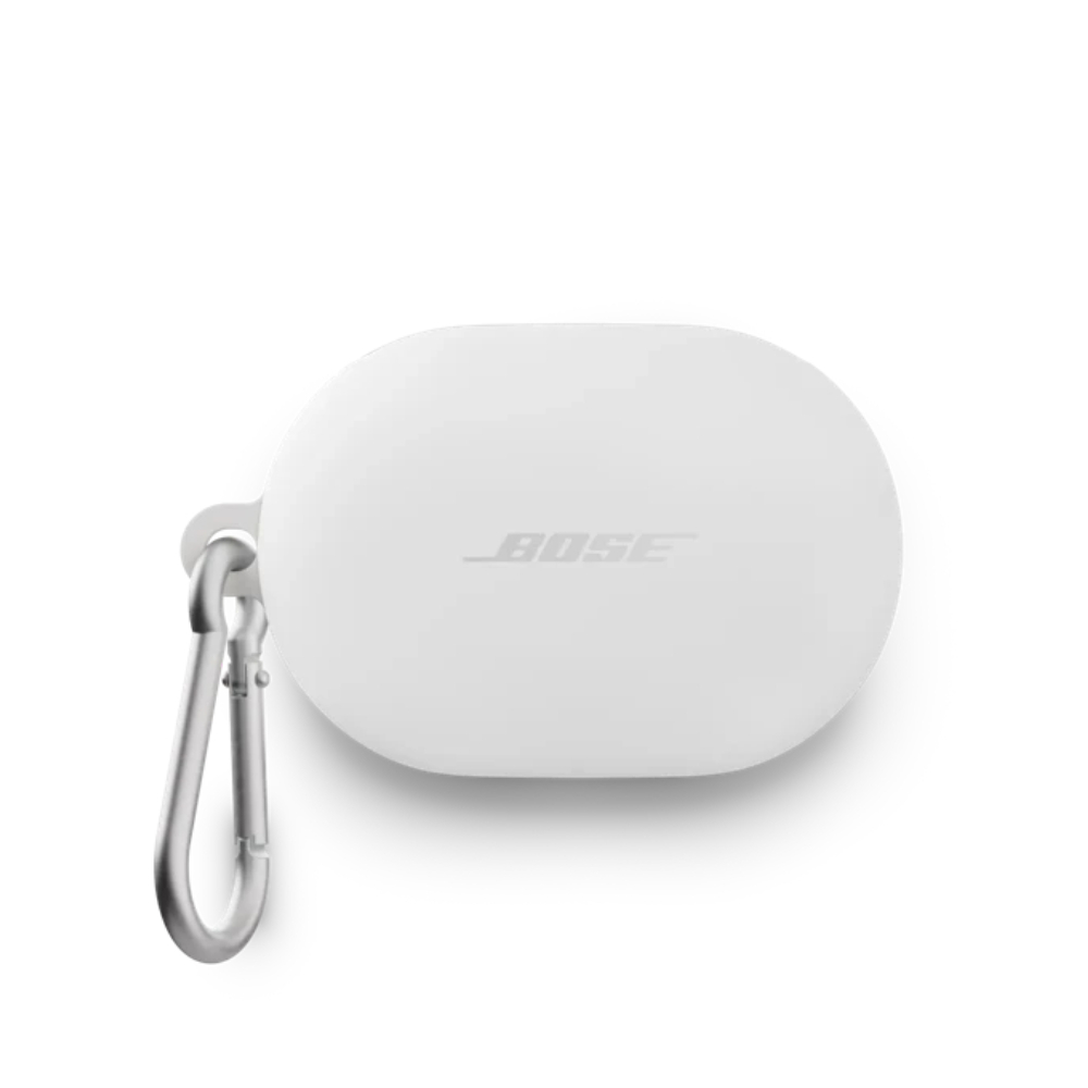 【BOSE】QuietComfort 消噪耳塞 矽膠充電盒保護套 晨霧白