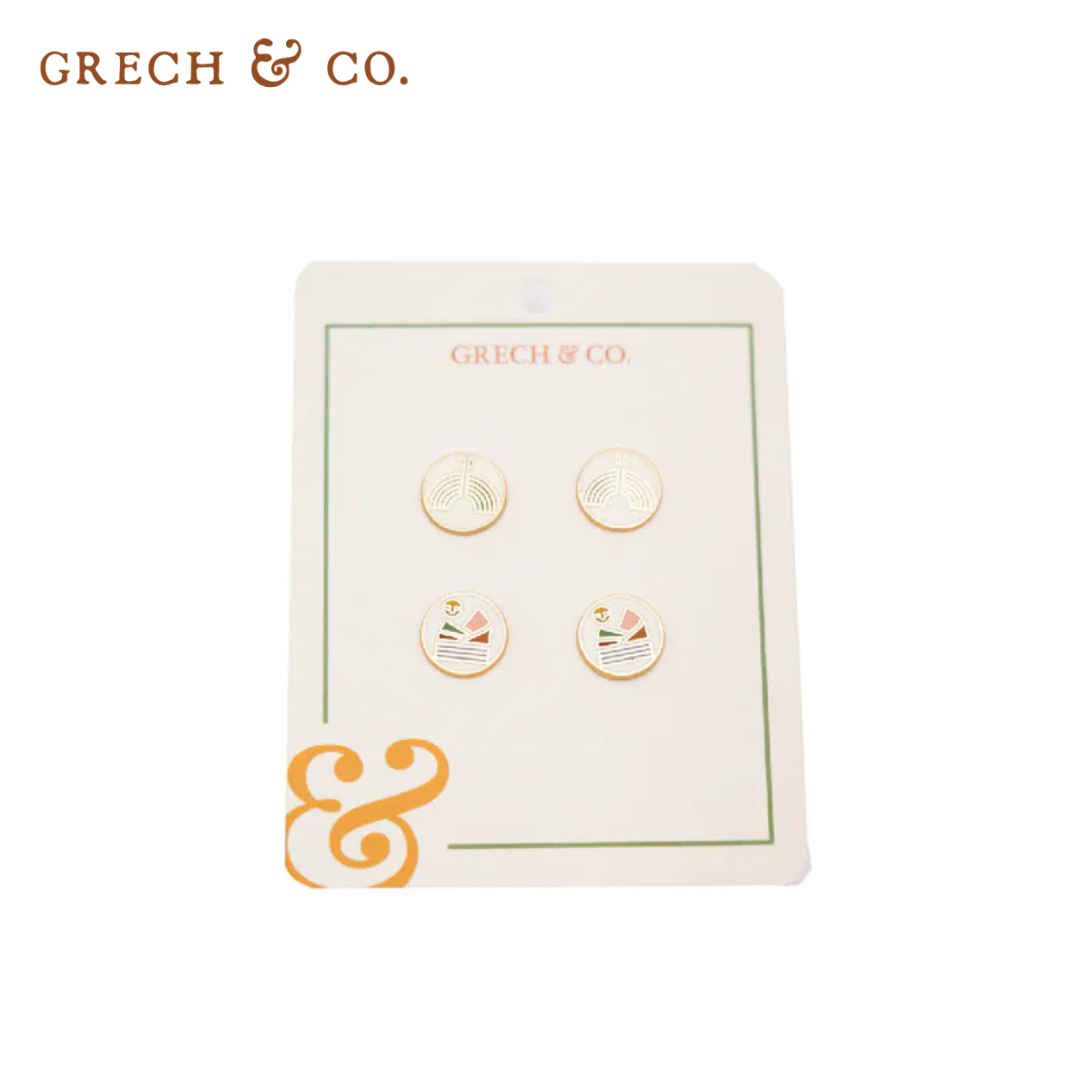 Grech&Co. 耳環二對組 (多色可選)