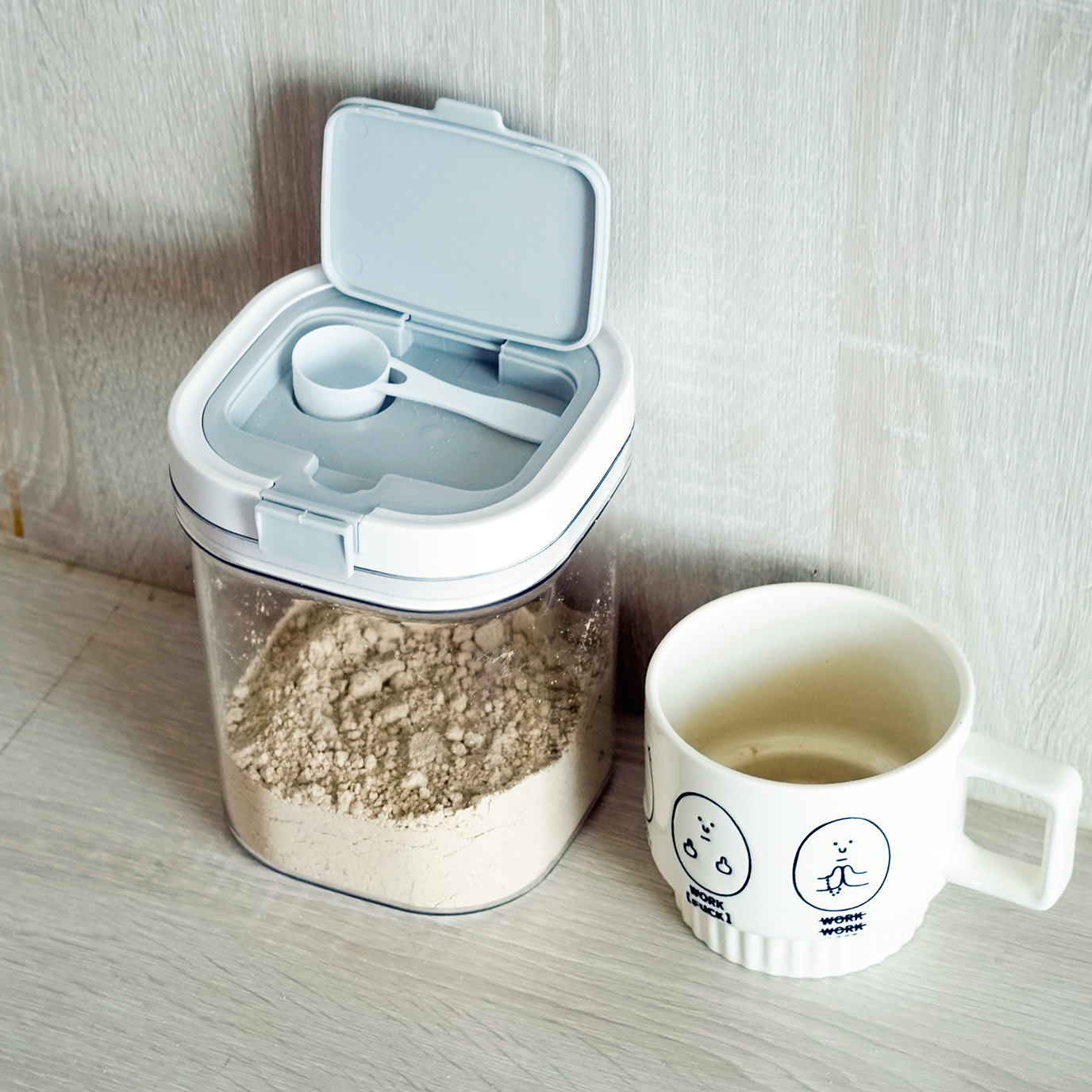 分層透明密封分裝罐1300ml ｜食品收納罐 乾貨分裝