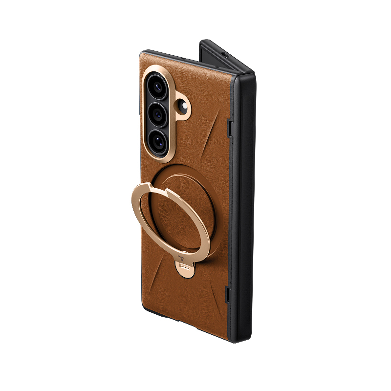 TORRAS Ostand Q3 VegSkin Galaxy Z Fold8 Ultra 皮革防摔殼