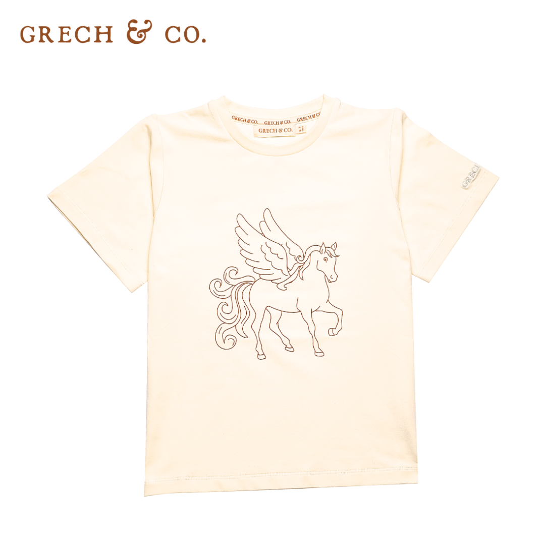 Grech&Co. 有機棉落肩T-shirt (多色可選)